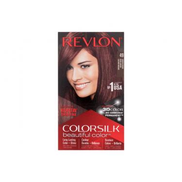 Revlon Colorsilk Beautiful Color  59,1Ml 49 Auburn Brown   Per Donna (Tinta Per Capelli)