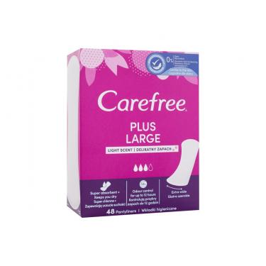 Carefree Plus  Unscented    48Pc Per Donna (Pantyliner) Large