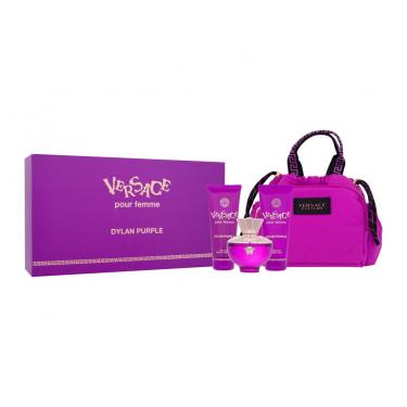 Versace Pour Femme   Edp 100 Ml + Shower Gel 100 Ml + Body Lotion 100 Ml + Bag Body Lotion 1D00000101 100Ml W (Eau De Parfum) Dylan Purple