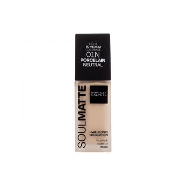 Gabriella Salvete Soulmatte 30Ml Hyaluronic Foundation   (Makeup) Per Donna  01N Porcelain Neutral