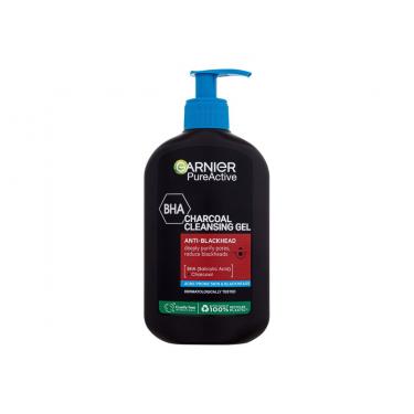 Garnier Pure Active Charcoal Cleansing Gel 250Ml  Unisex  (Cleansing Gel)  