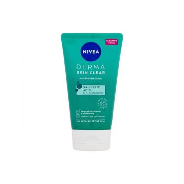 Nivea Derma Skin Clear Anti-Blemish Scrub 150Ml  Per Donna  (Peeling)  