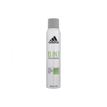 Adidas 6 In 1 48H Anti-Perspirant 200Ml  Per Uomo  (Antiperspirant)  