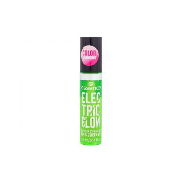 Essence Electric Glow Colour Changing Lip & Cheek Oil 4,4Ml  Per Donna  (Lip Oil)  