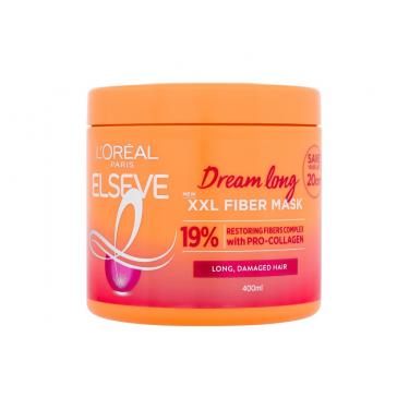 Loreal Paris Elseve Dream Long      400Ml Per Donna (Hair Mask) Xxl Fiber Mask