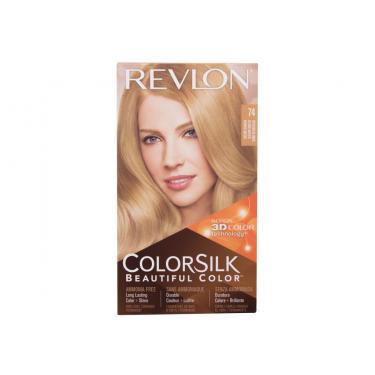 Revlon Colorsilk Beautiful Color Hair Color 59,1Ml 74 Medium Blonde   Per Donna (Tinta Per Capelli)