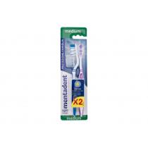 Mentadent Family Protection  Medium    2Pack Unisex (Toothbrush) Toothbrush