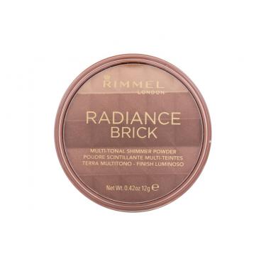 Rimmel London Radiance Brick   12G 002 Medium   Per Donna (Bronzer)