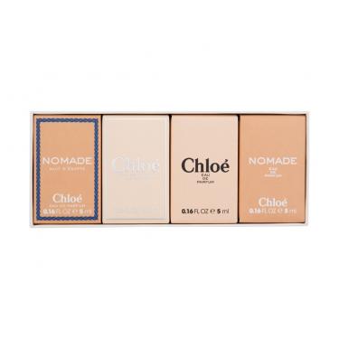 Chloé Mini Set Les Parfums   EDP Nomade Nuit D'Égypte 5 ml + EDP Chloé L'Eau De Parfum Lumineuse 5 ml + EDP Chloé 5 ml + EDP Nomade 5 ml   5ml(Eau de Parfum) Per Donna