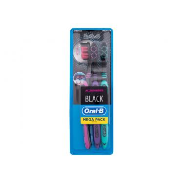 Oral-B Allrounder Black 1Balení  Unisex  (Toothbrush) Medium 