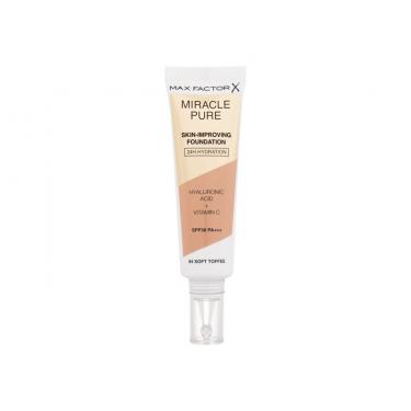 Max Factor Miracle Pure Skin-Improving Foundation 30Ml  Per Donna  (Makeup) SPF30 84 Soft Toffee