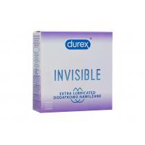 Durex Invisible      3Pc Per Uomo (Condoms) Extra Lubricated