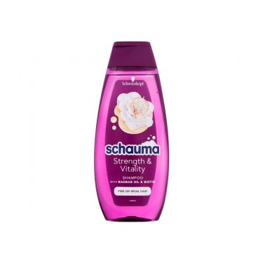 Schwarzkopf Schauma Strength & Vitality Shampoo 400Ml  Per Donna  (Shampoo)  