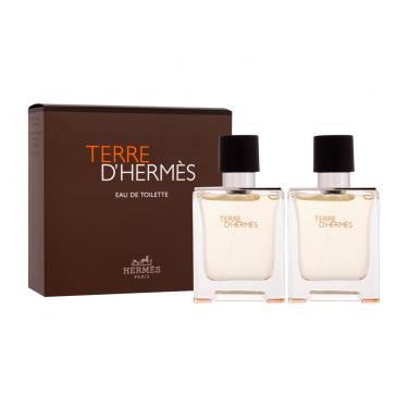 Hermes Terre d'Hermes    EDT 50 ml + EDT 50 ml Eau de Toilette  50ml(Eau de Toilette) Per Uomo