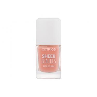 Catrice Sheer Beauties Nail Polish 10,5Ml  Per Donna  (Nail Polish)  050 Peach For The Stars