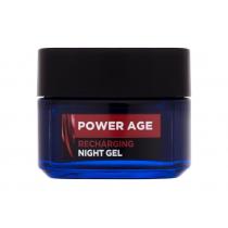 Loreal Paris Men Expert      50Ml Per Uomo (Facial Gel) Power Age Recharging Night Gel